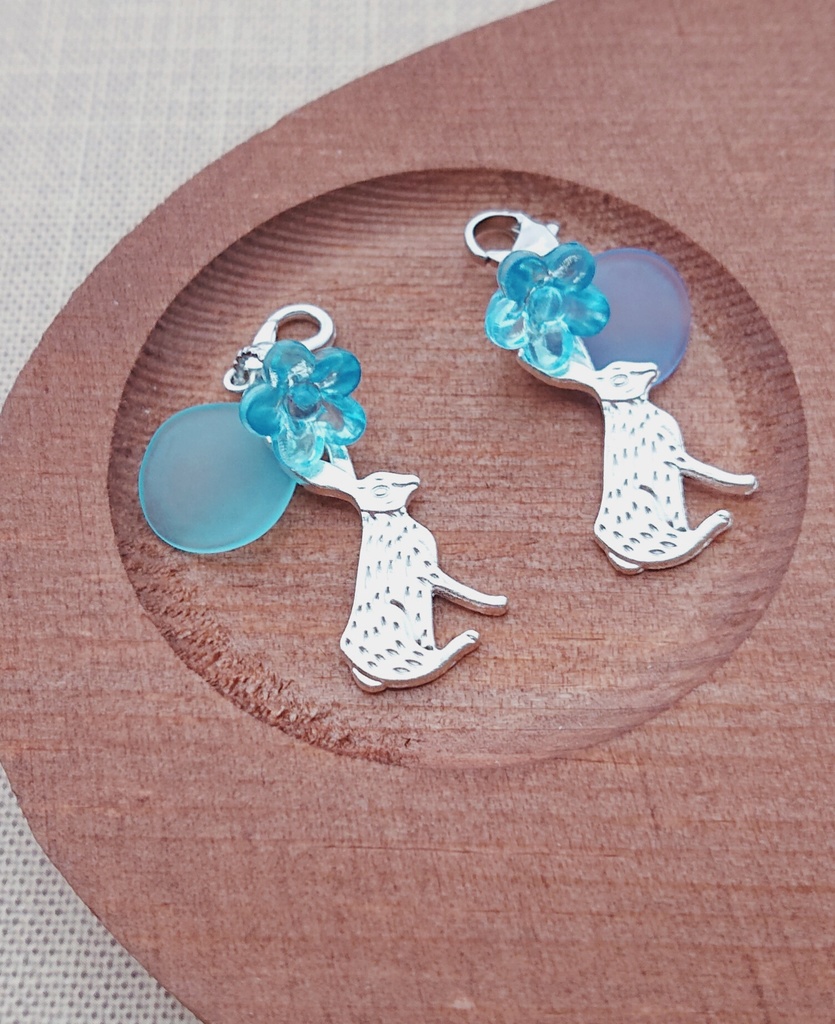 💙ヨコハマイメージ小さなチャーム💙(うちのこマーク)