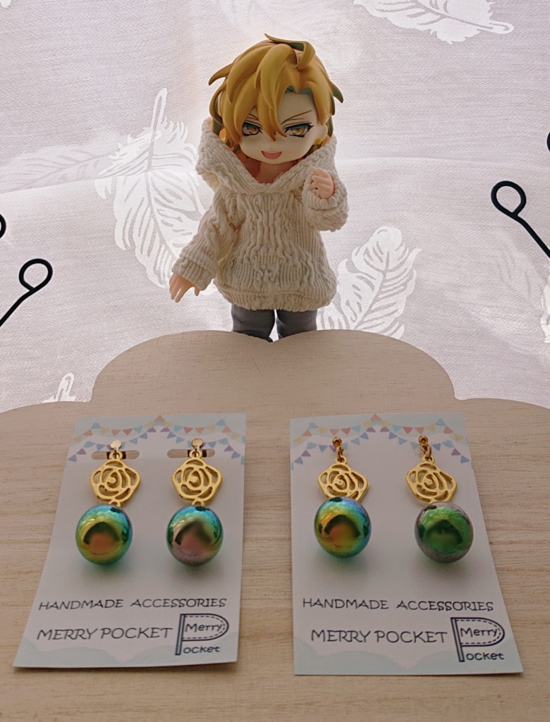 👔🥂おさななイメージイヤリング🥂👔②