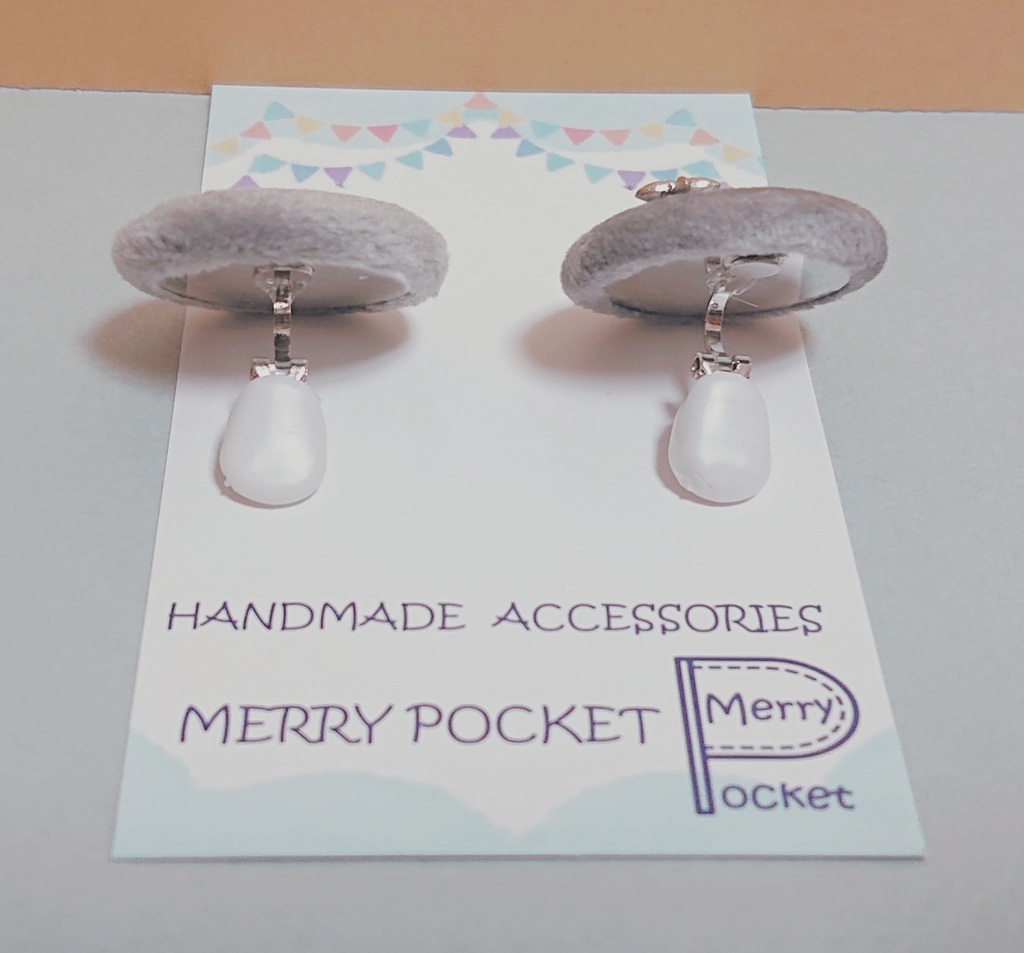 🐺麻天狼イメージイヤリング🐺