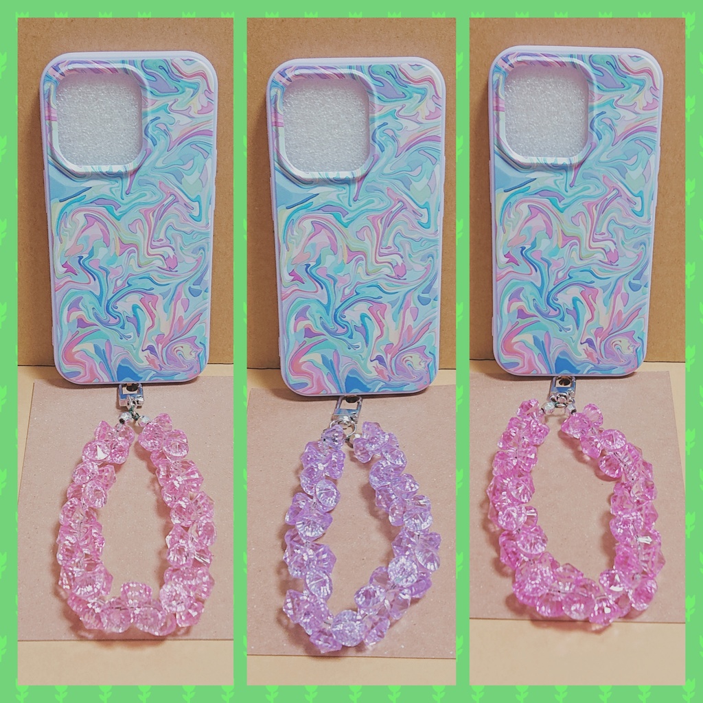 スマホストラップ①②③