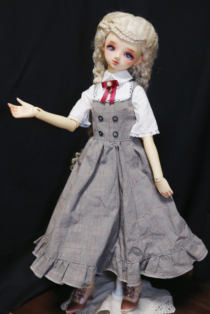 SD〜SDGr、DD　チェックのワンピース