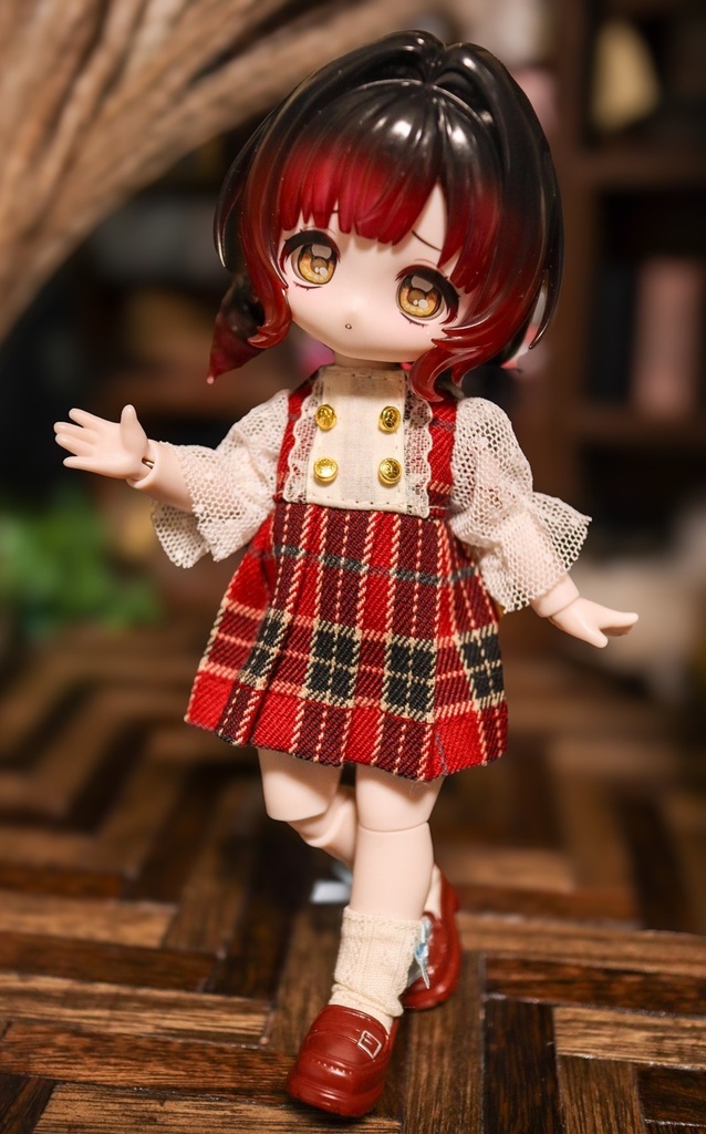 ボニーバニー6　チェックワンピース