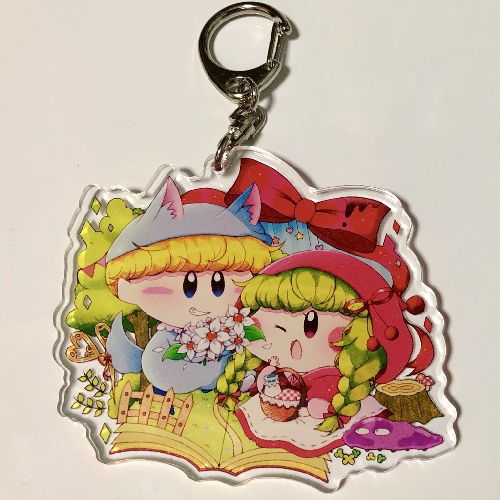 ミルリルアクリルキーホルダー