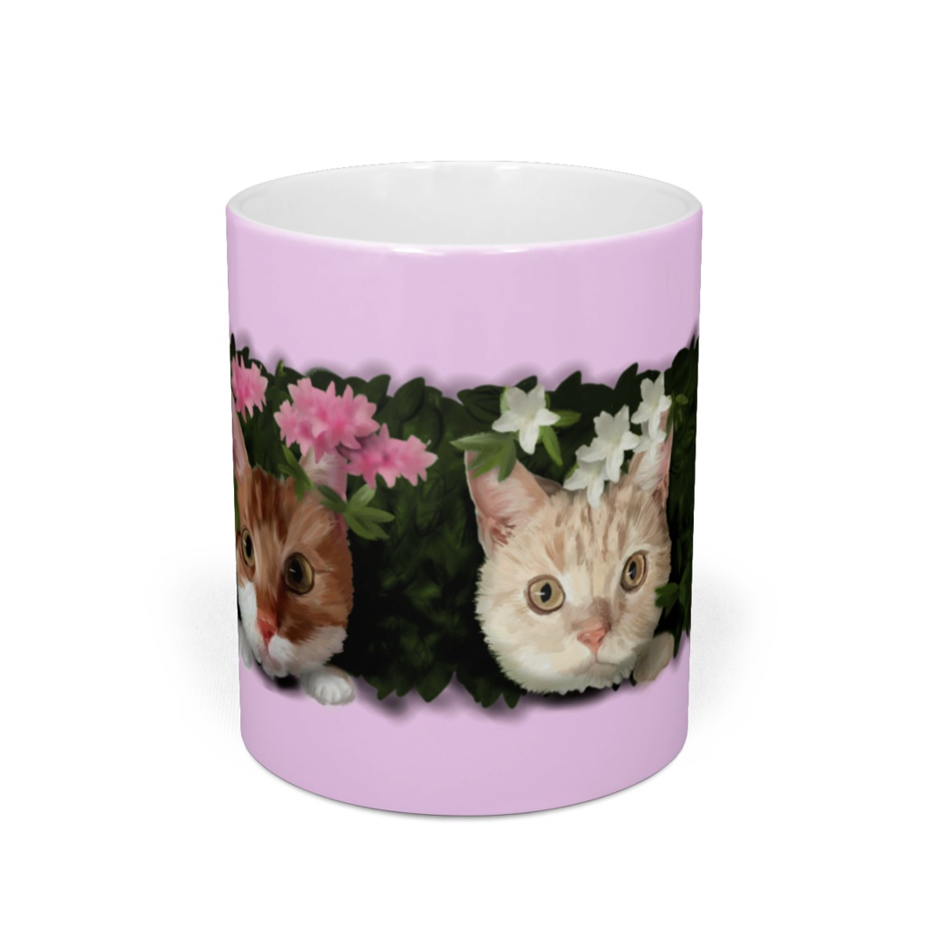 にゃん太とフウタのマグカップ