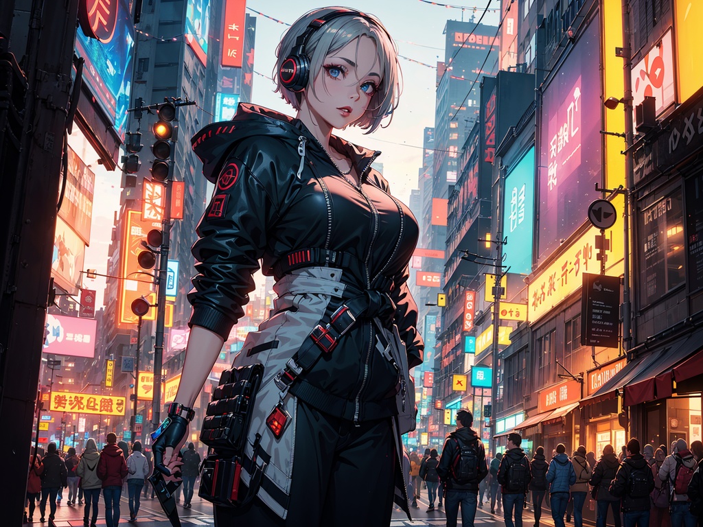 cyberpunk girl 01