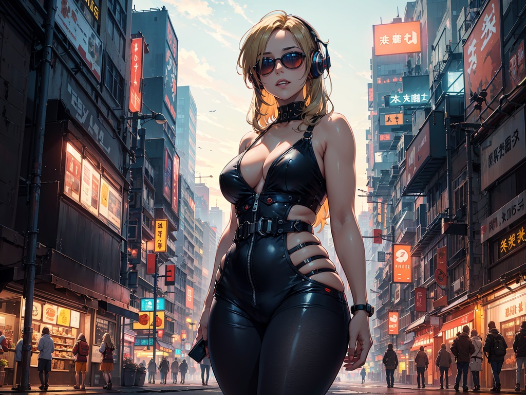 cyberpunk girl　01