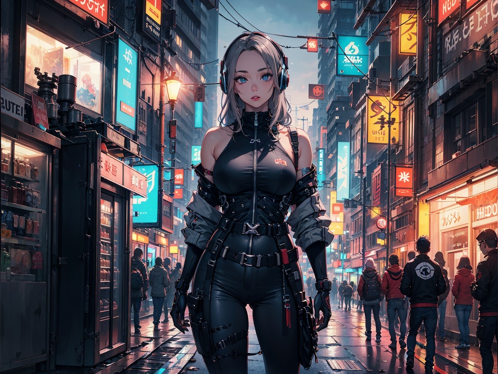 cyberpunk girl 03