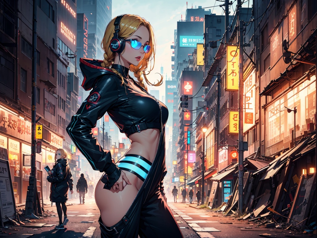 cyberpunk girl 03