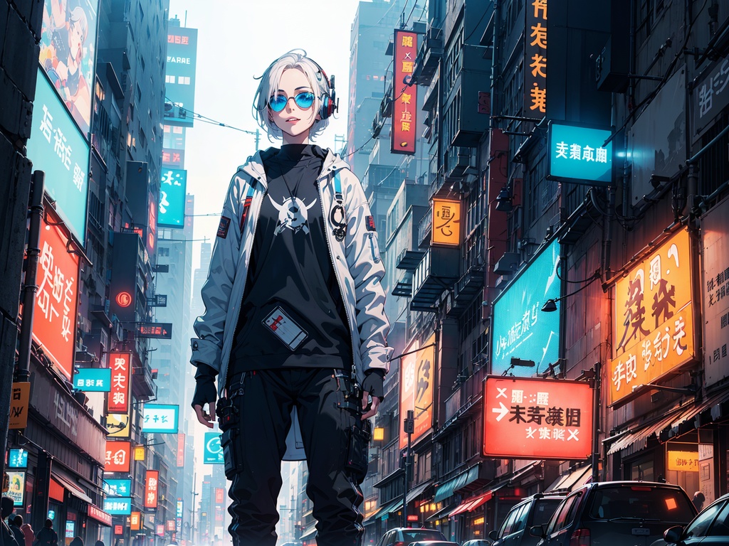 cyberpunk girl 04