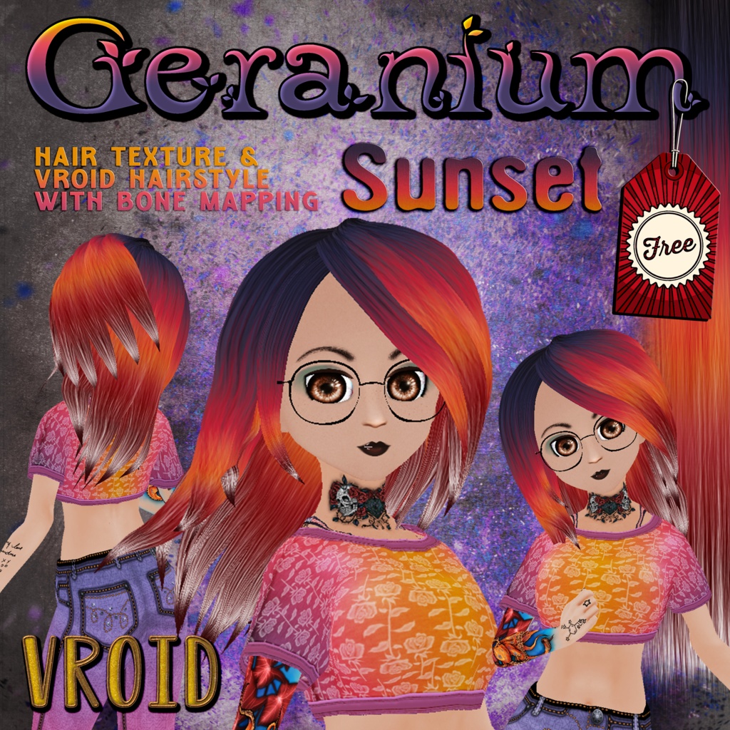 Geranium Sunset Hairstyle and Colour by Miss Christina Frost