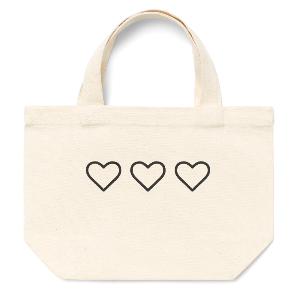 ブラックハートのトート