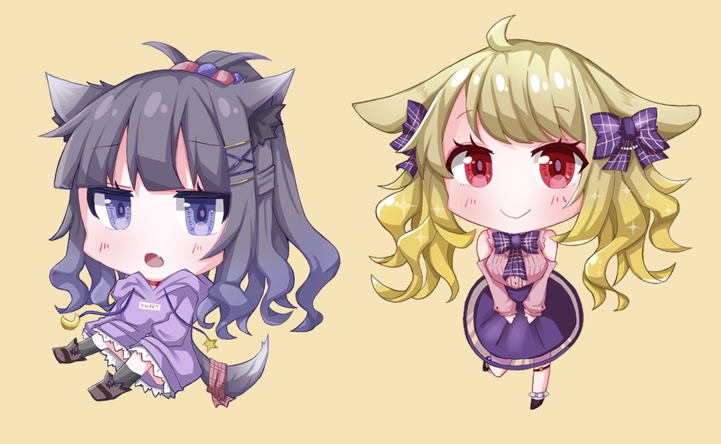 うさわんアクリルスタンドキーホルダー