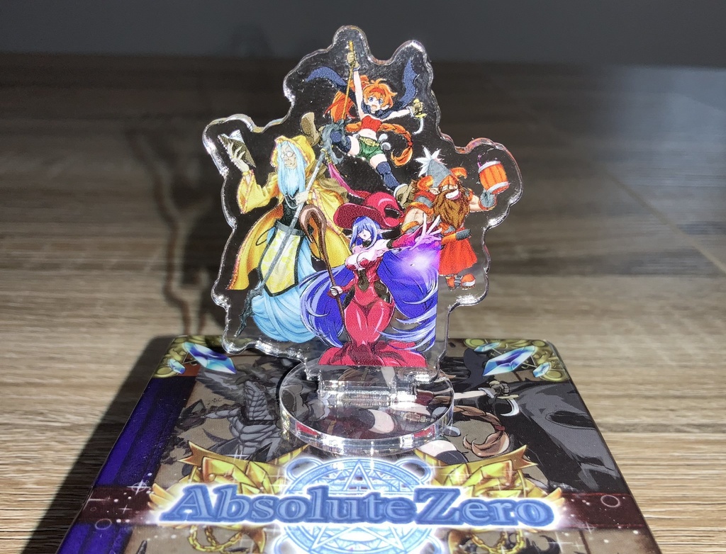 AbsoluteZero 4キャラ アクリルフィギュア