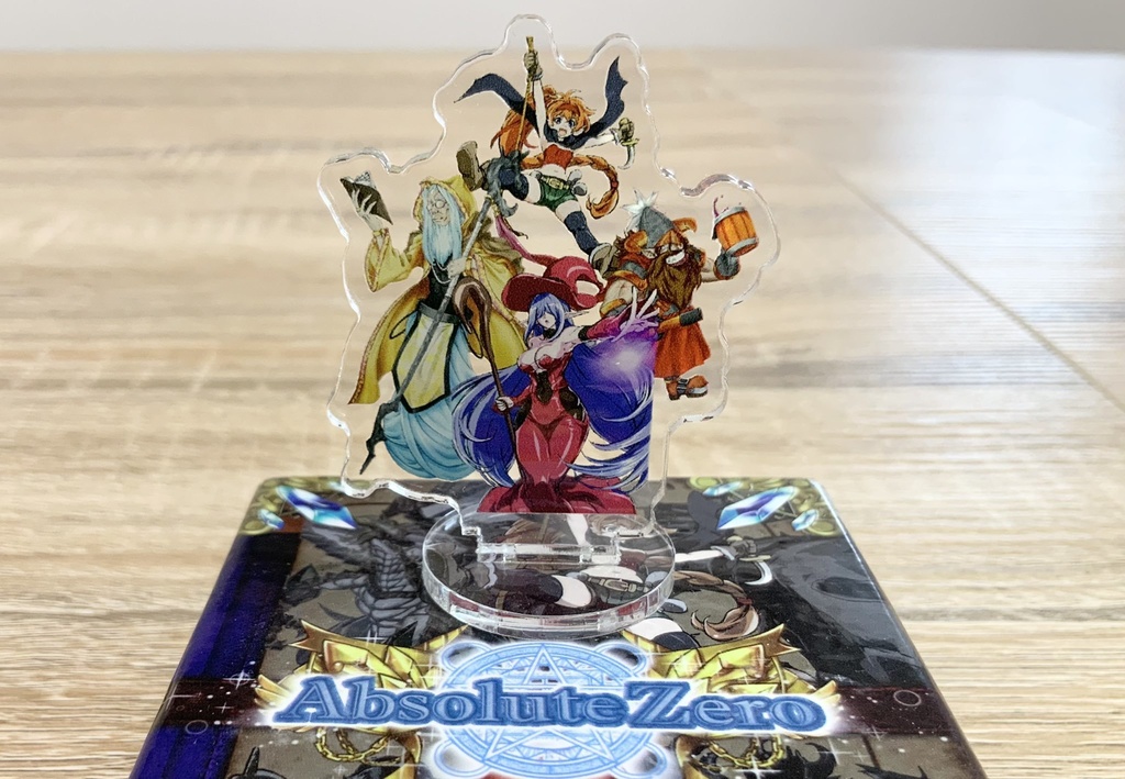 AbsoluteZero 4キャラ アクリルフィギュア