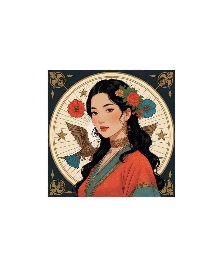 星座と惑星モチーフ レトロイラストセット 88枚