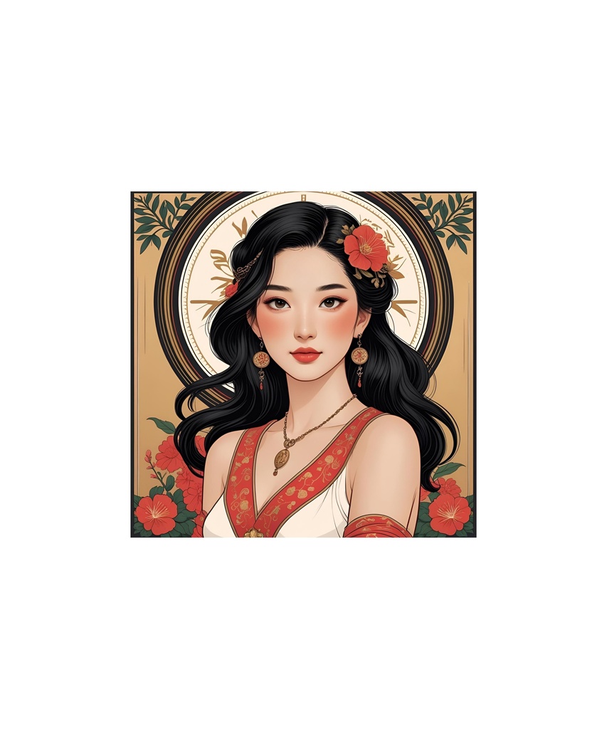 星座と惑星モチーフ レトロイラストセット 88枚