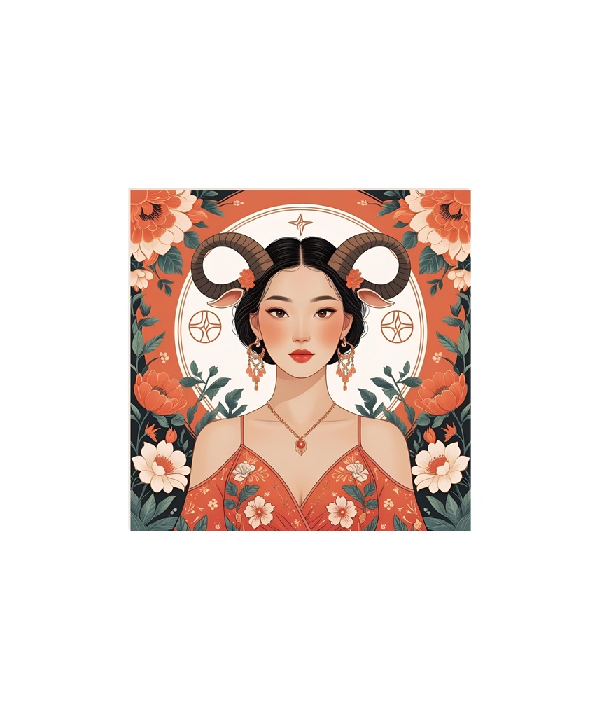 星座と惑星モチーフ レトロイラストセット 88枚