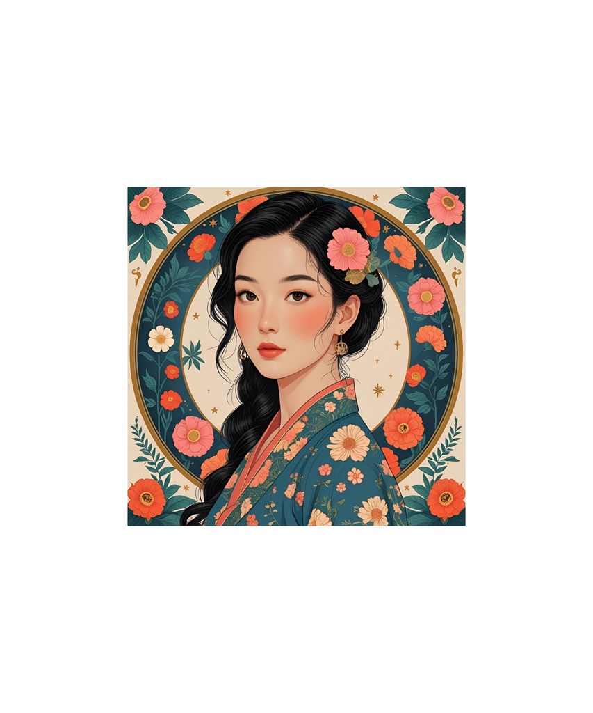 星座と惑星モチーフ レトロイラストセット 88枚