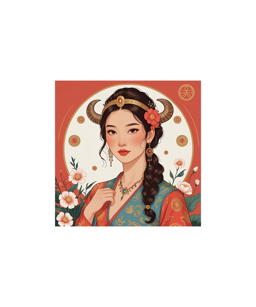 星座と惑星モチーフ レトロイラストセット 88枚