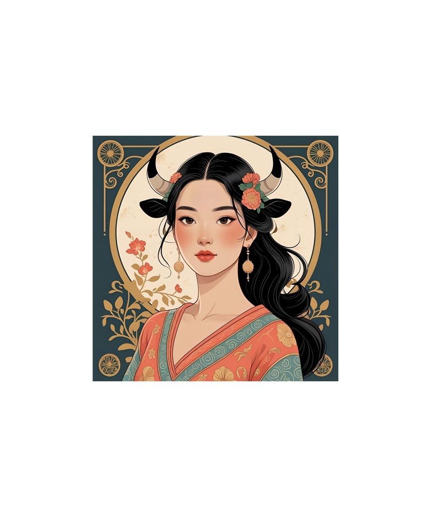 星座と惑星モチーフ レトロイラストセット 88枚