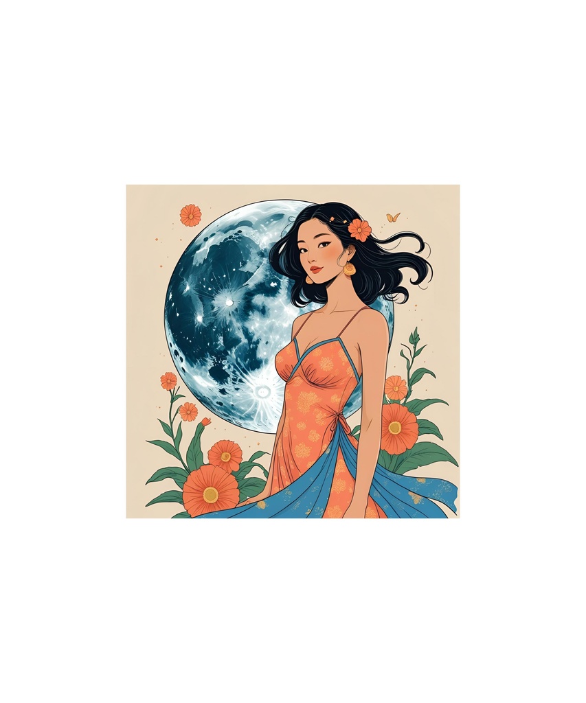 星座と惑星モチーフ レトロイラストセット 88枚