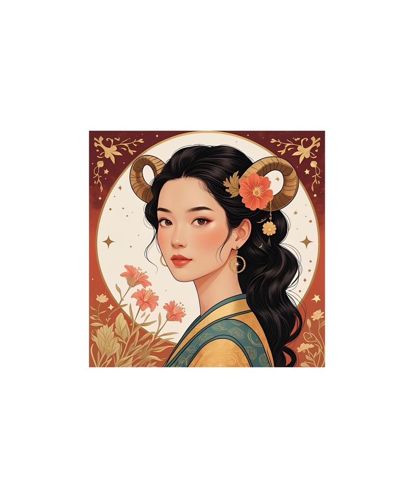 星座と惑星モチーフ レトロイラストセット 88枚