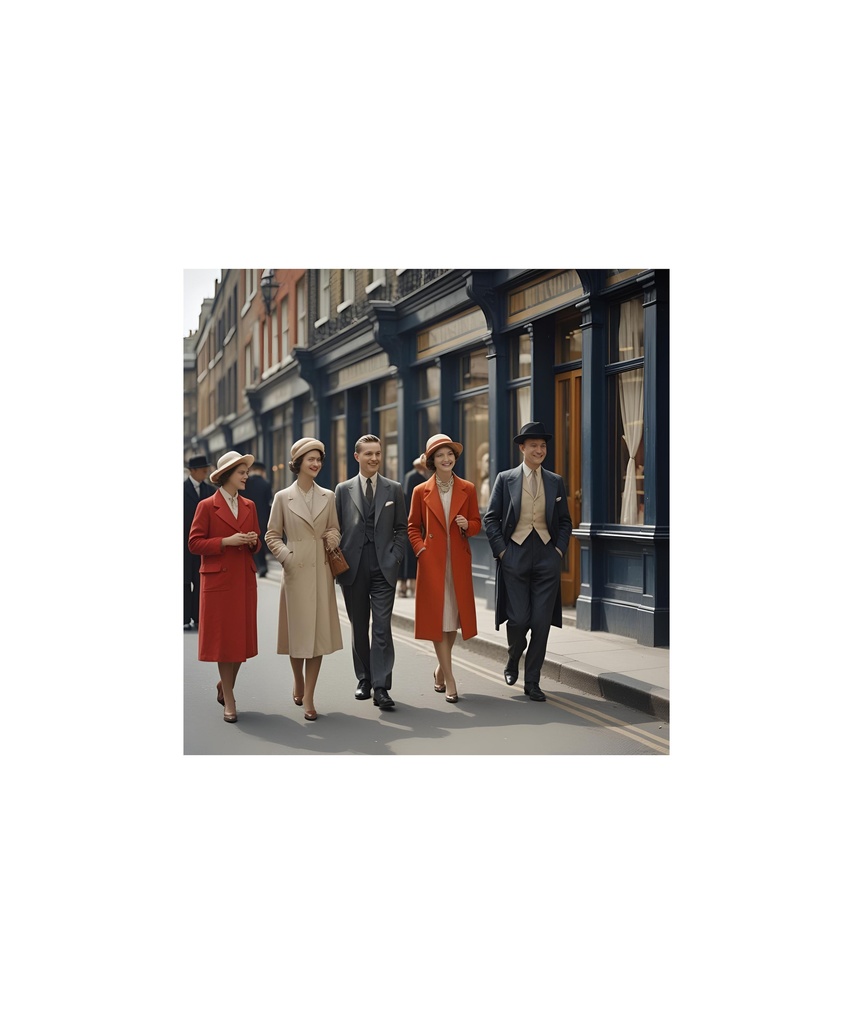 Retro Street Scenes 10枚セット