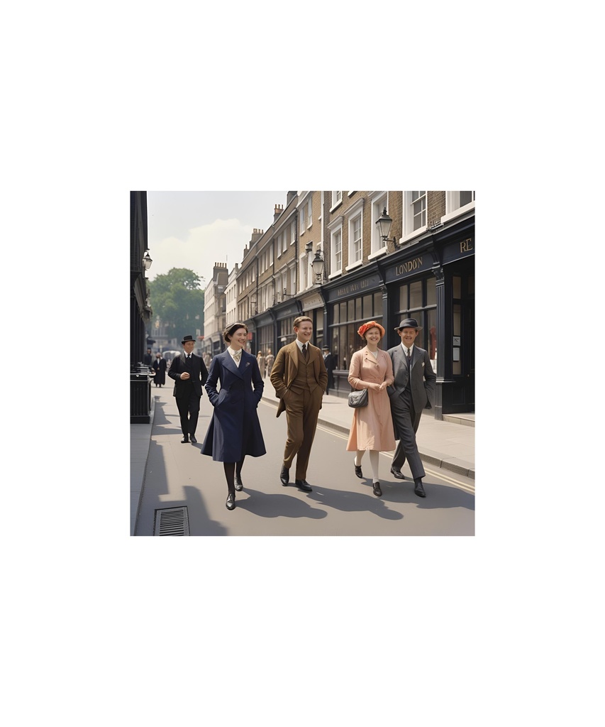 Retro Street Scenes 10枚セット