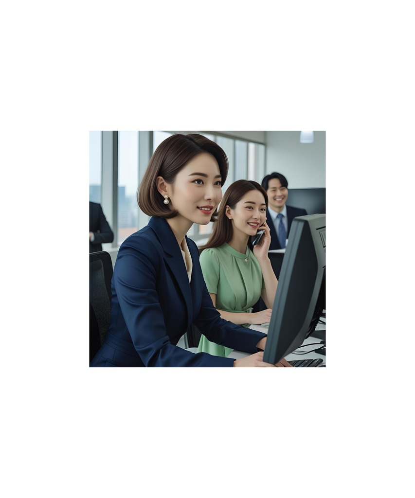 Elegant Office Moments – エレガントな職場風景集 23枚セット