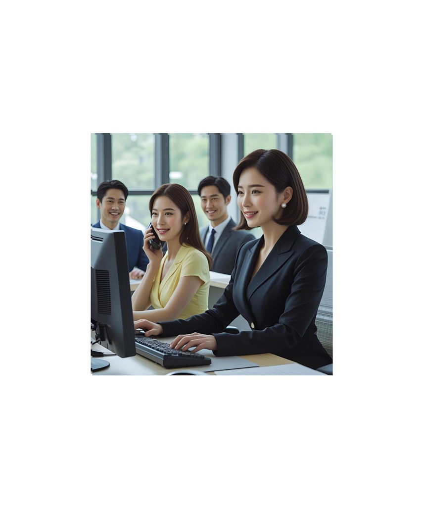 Elegant Office Moments – エレガントな職場風景集 23枚セット