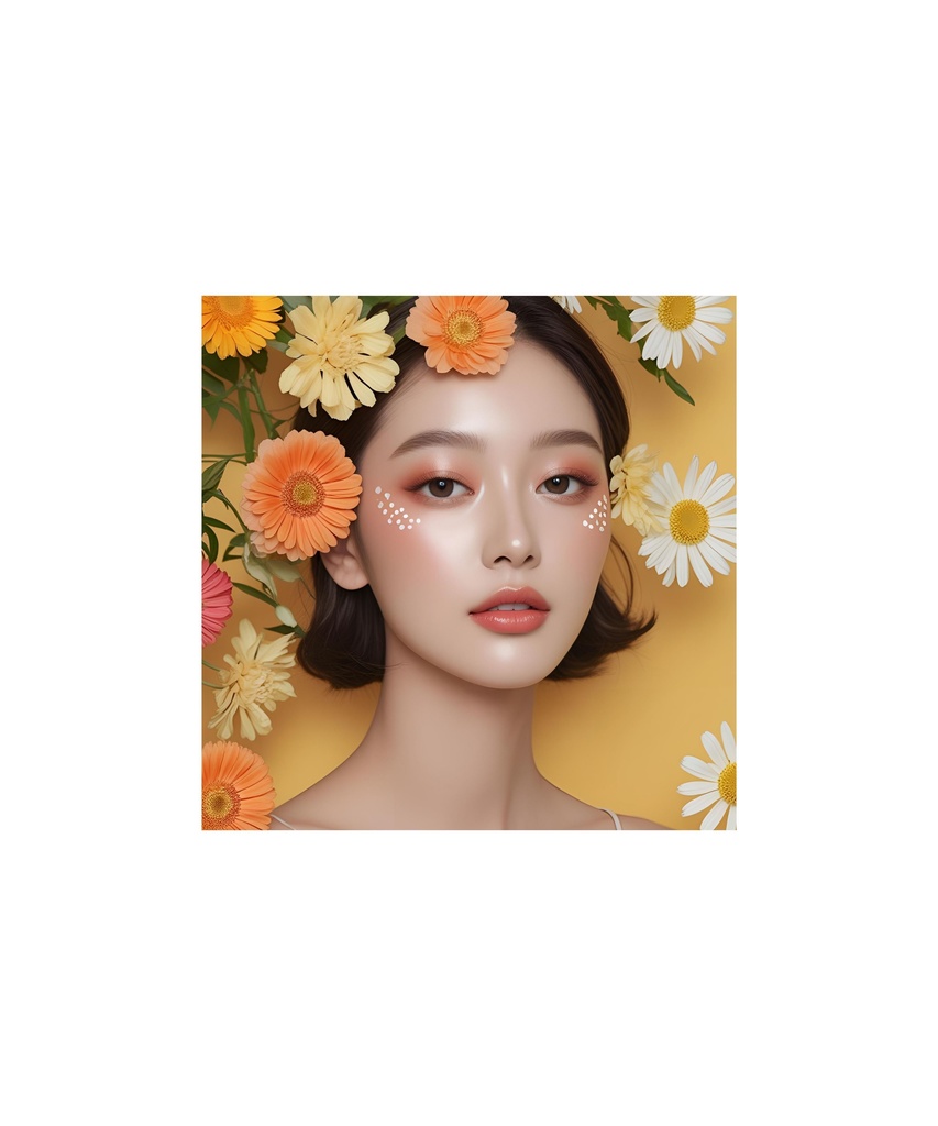 Floral Glow – 花と美肌のビジュアル素材集 38枚セット