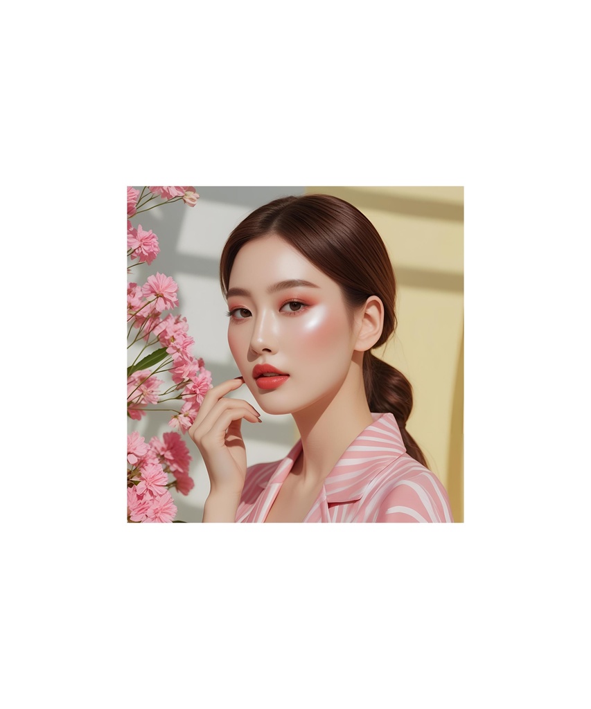 Floral Glow – 花と美肌のビジュアル素材集 38枚セット