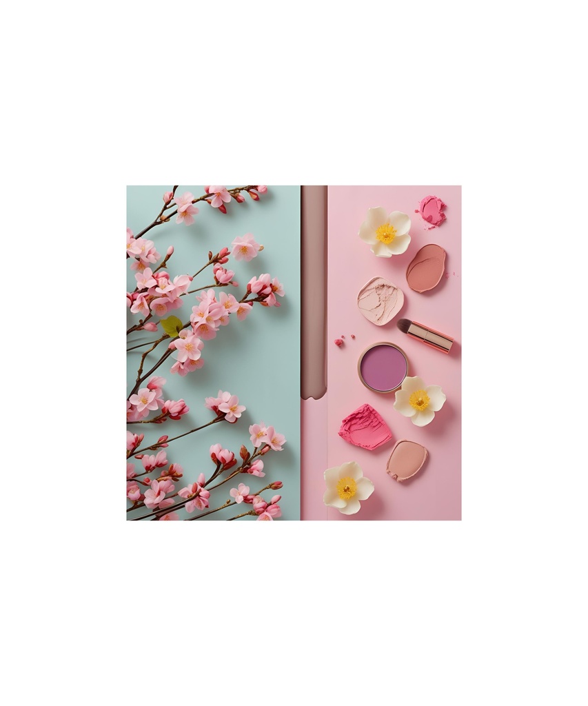 Floral Glow – 花と美肌のビジュアル素材集 38枚セット