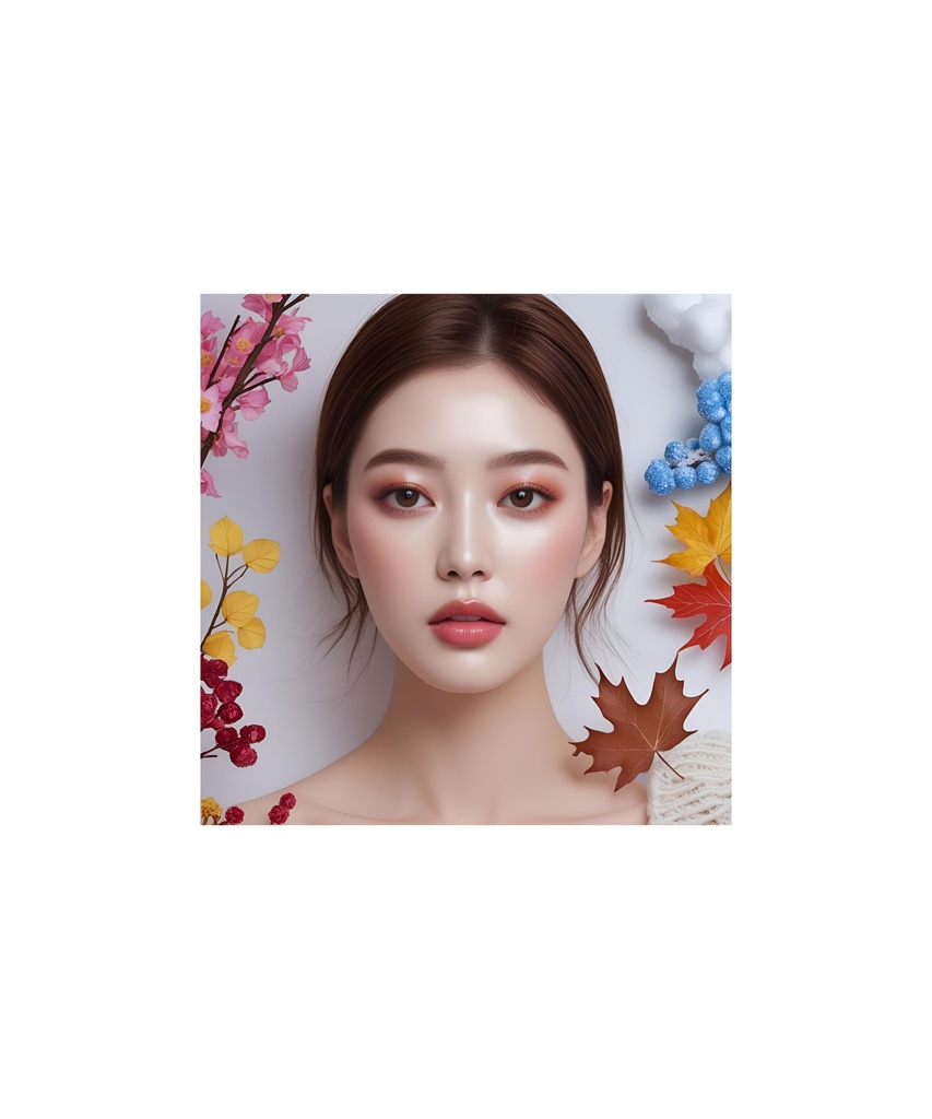 Floral Glow – 花と美肌のビジュアル素材集 38枚セット