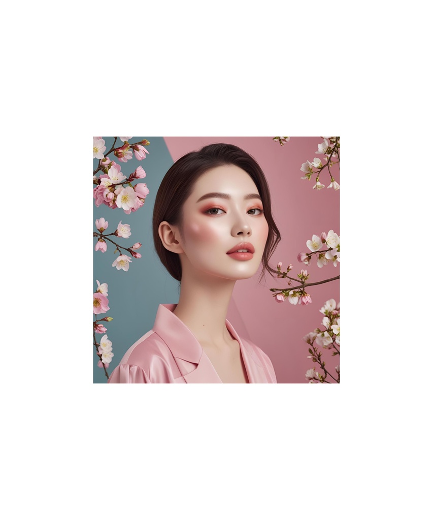 Floral Glow – 花と美肌のビジュアル素材集 38枚セット