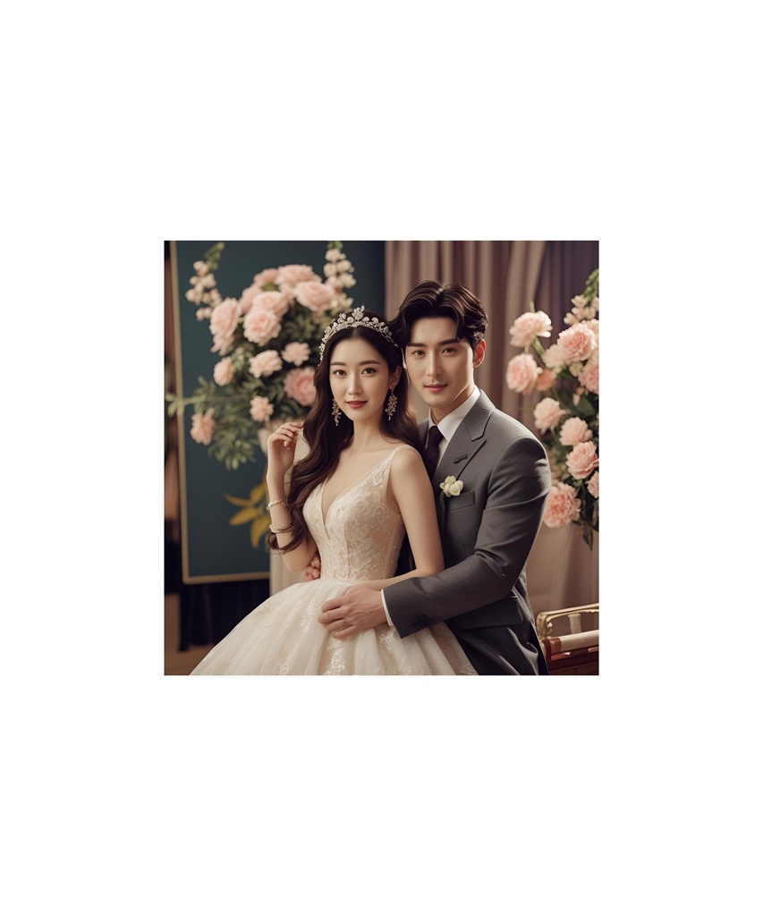 Bride & Groom Visuals – 結婚式ビジュアル素材14枚セット