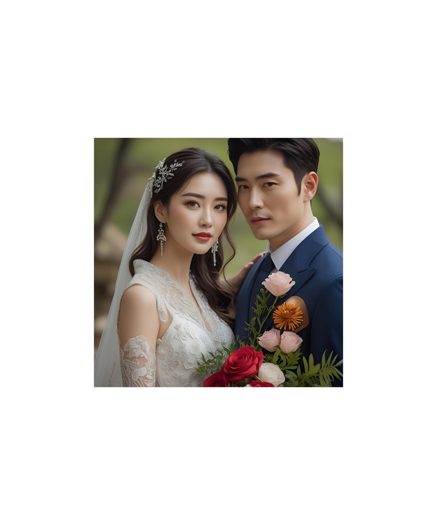 Bride & Groom Visuals – 結婚式ビジュアル素材14枚セット