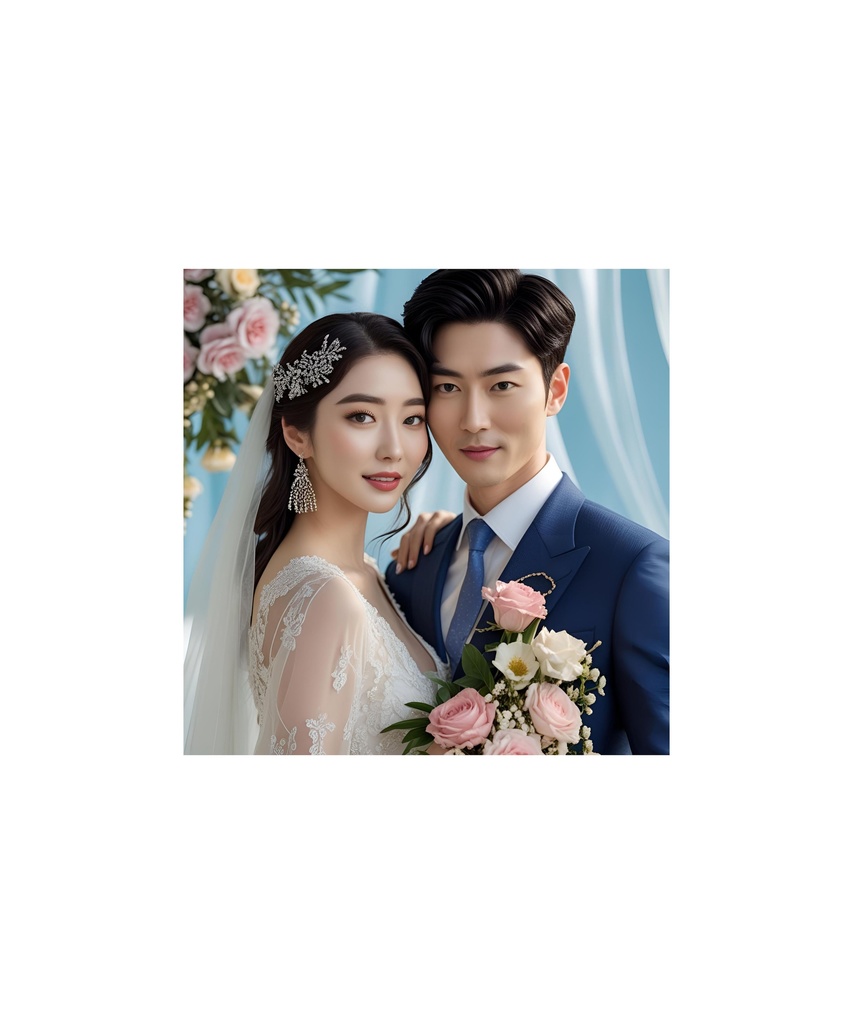 Bride & Groom Visuals – 結婚式ビジュアル素材14枚セット