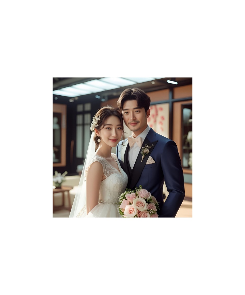 Bride & Groom Visuals – 結婚式ビジュアル素材14枚セット