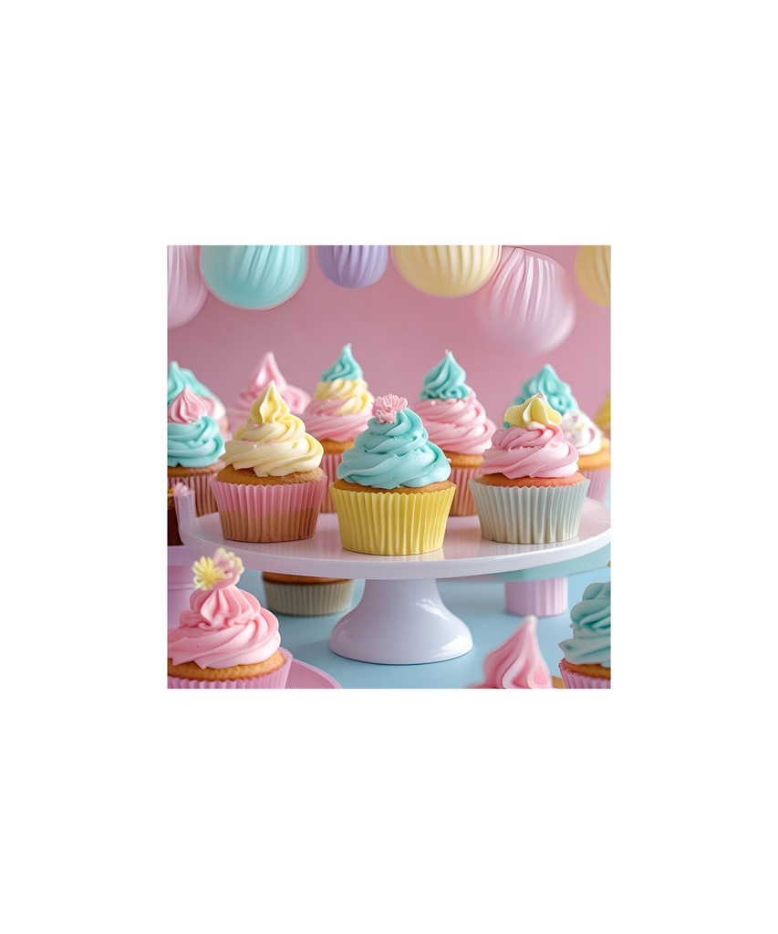 カップケーキコレクション パステル/くすみ系/ダーク系&イベント41枚セット