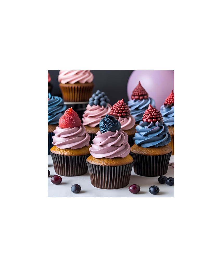 カップケーキコレクション パステル/くすみ系/ダーク系&イベント41枚セット