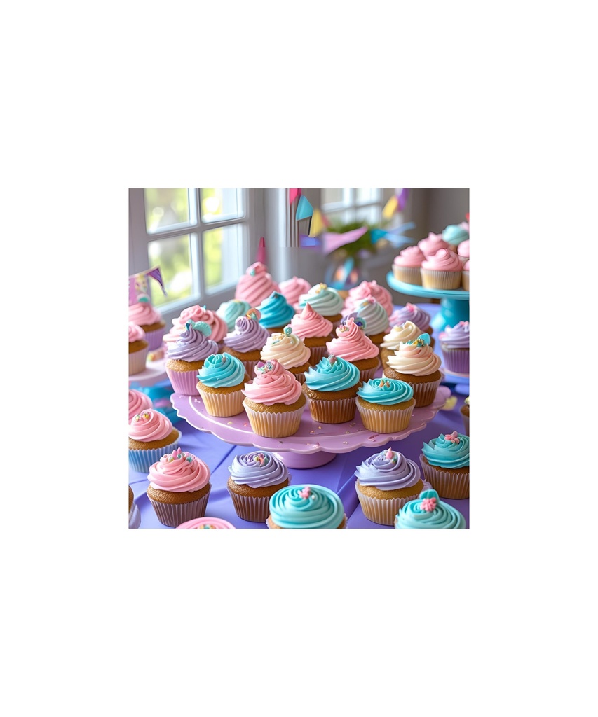 カップケーキコレクション パステル/くすみ系/ダーク系&イベント41枚セット