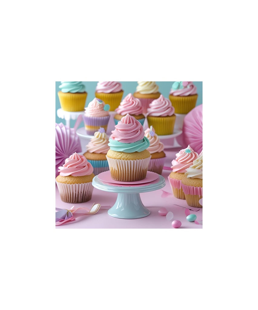 カップケーキコレクション パステル/くすみ系/ダーク系&イベント41枚セット