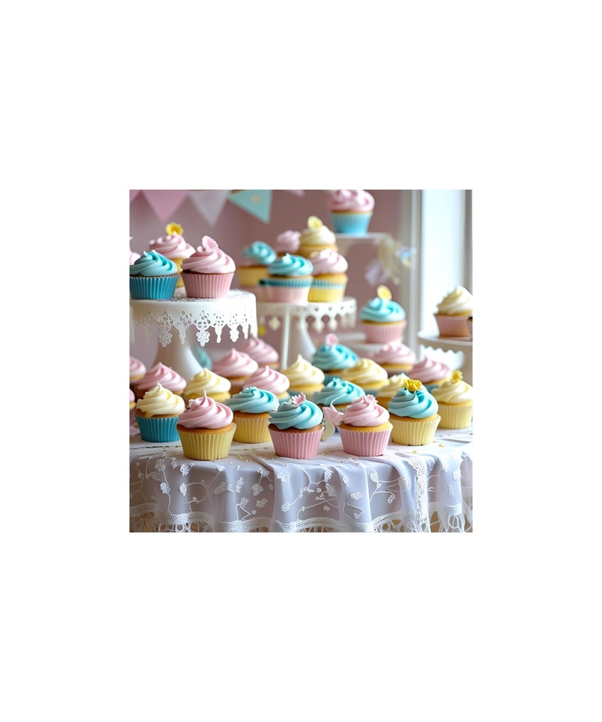 カップケーキコレクション パステル/くすみ系/ダーク系&イベント41枚セット