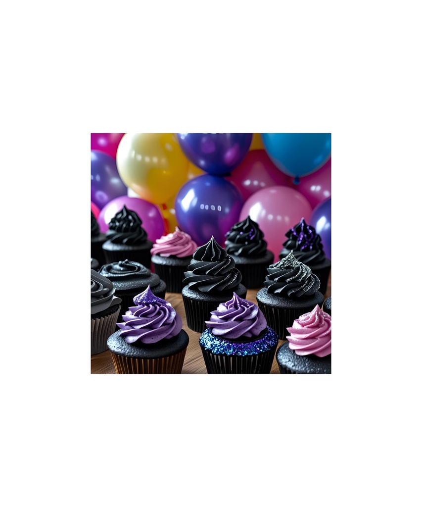 カップケーキコレクション パステル/くすみ系/ダーク系&イベント41枚セット