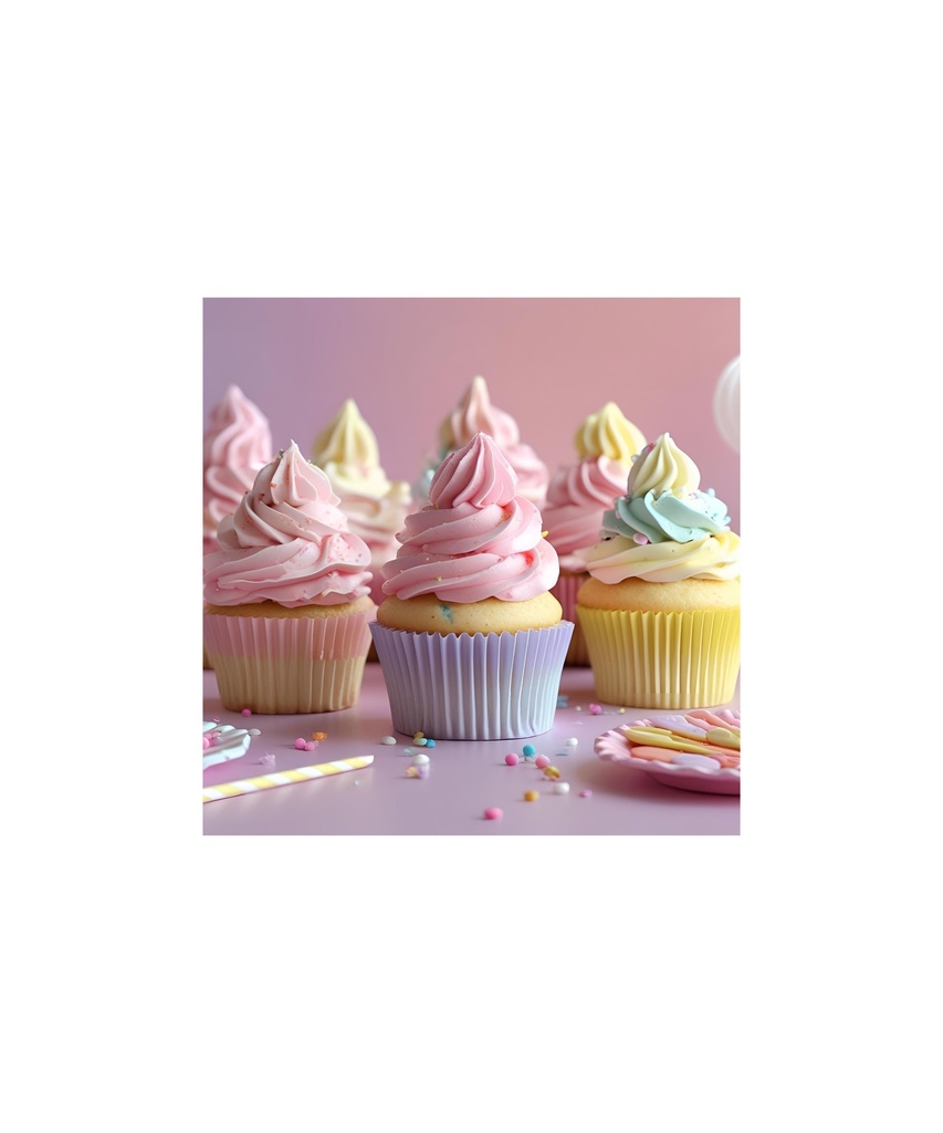 カップケーキコレクション パステル/くすみ系/ダーク系&イベント41枚セット