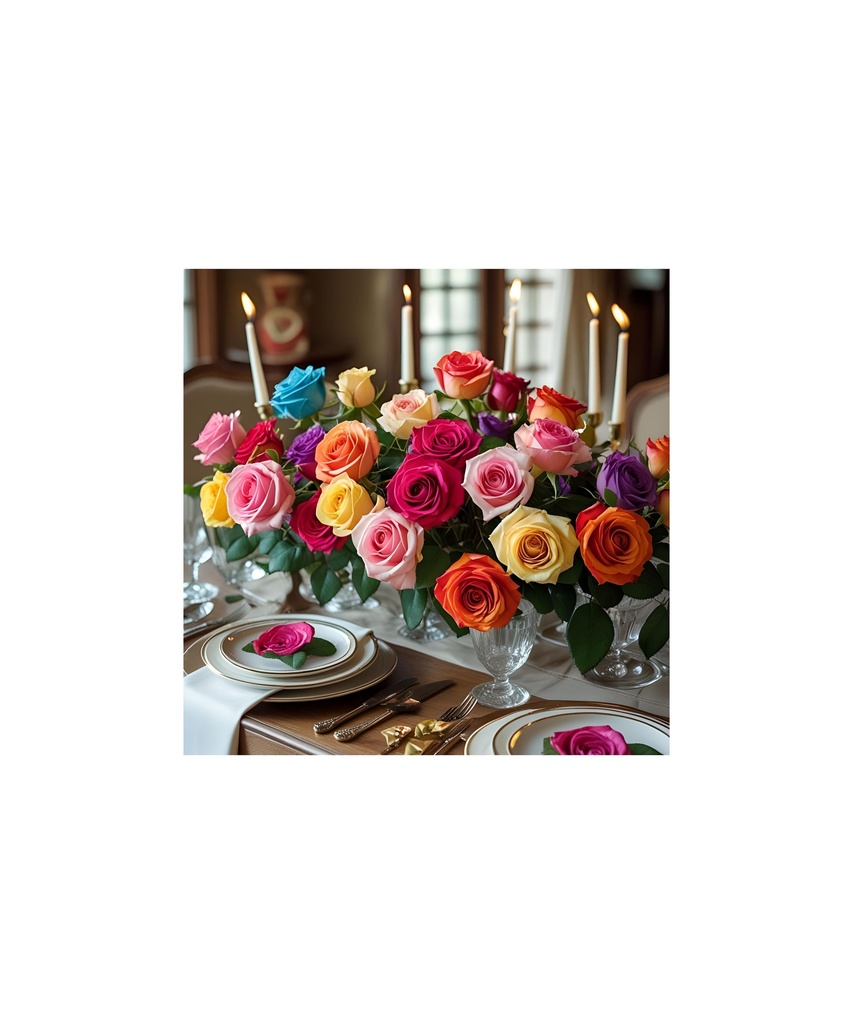 華やかテーブル&ウエディングアイデア画像41枚セット