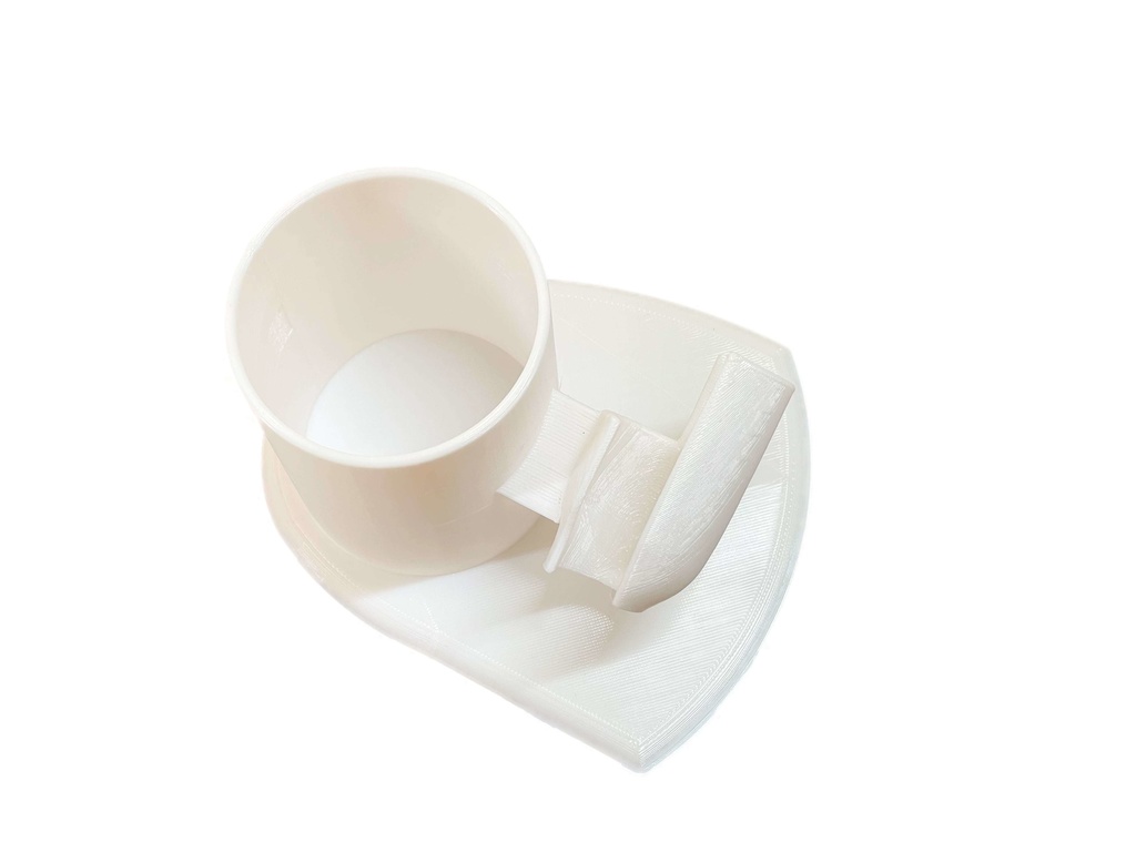 Meta Quest 2/3/Pro コントローラー対応 「V呑みを楽しむ コントローラーホルダー」3Dプリンタ用 STLファイル