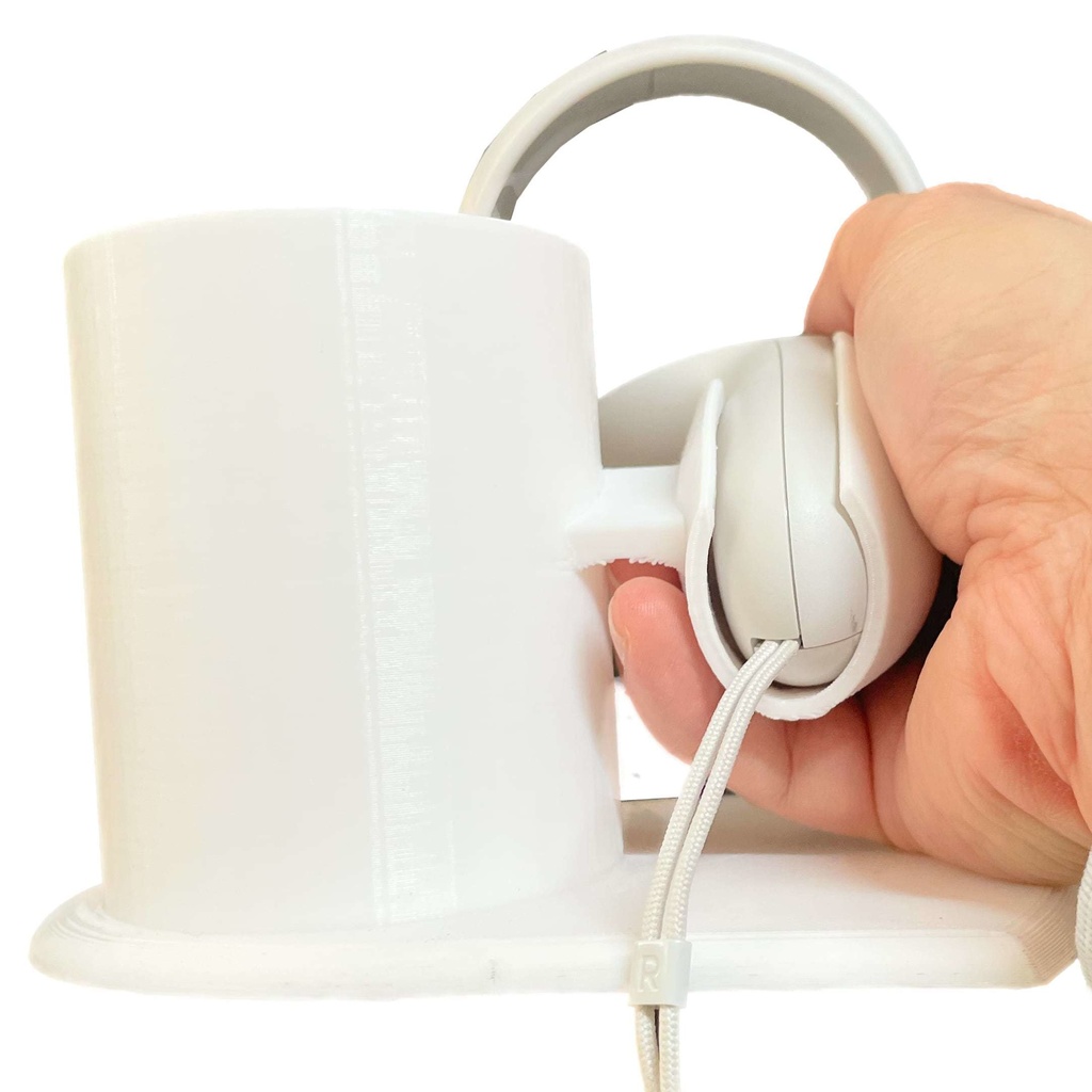 Meta Quest 2/3/Pro コントローラー対応 「V呑みを楽しむ コントローラーホルダー」3Dプリンタ用 STLファイル