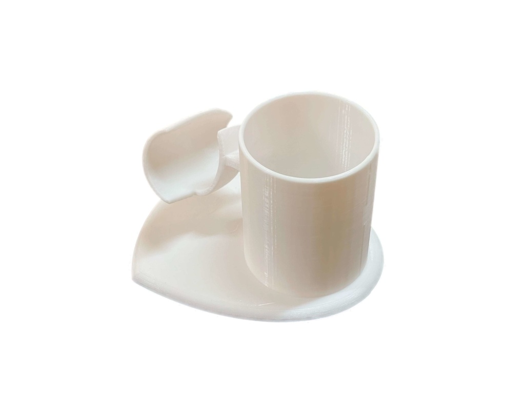 Meta Quest 2/3/Pro コントローラー対応 「V呑みを楽しむ コントローラーホルダー」3Dプリンタ用 STLファイル